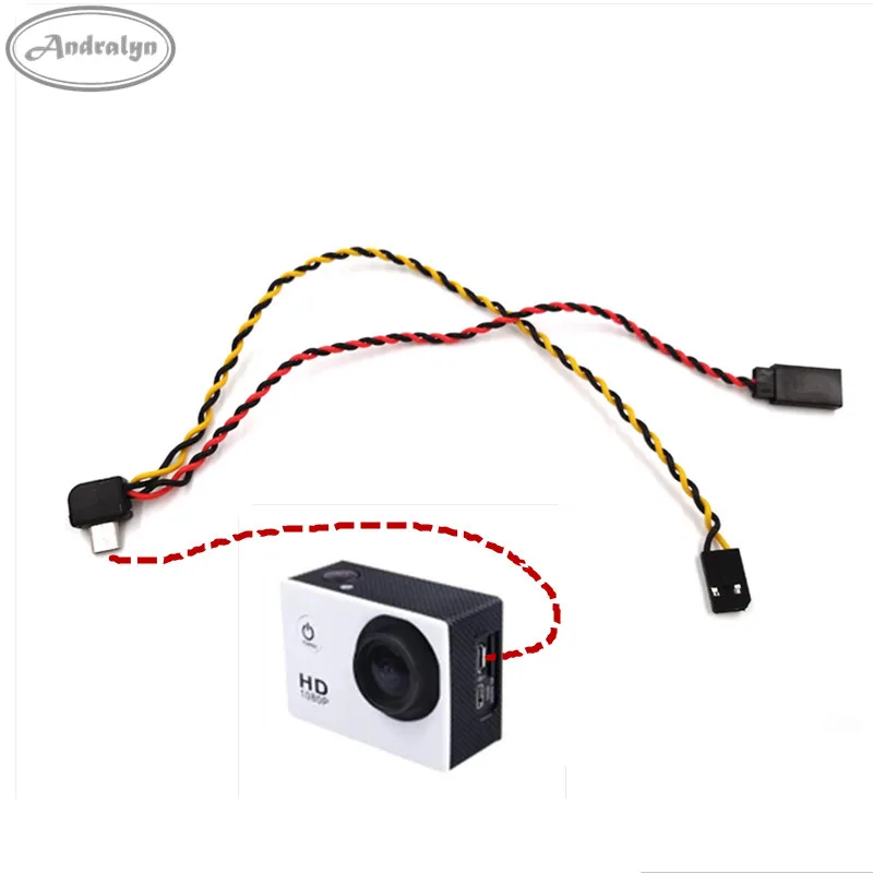 Micro USB для AV кабеля Tarot камеры SJ4000 SJ5000 SJ6000 FPV видео аудио передатчик кабель AV|audio video