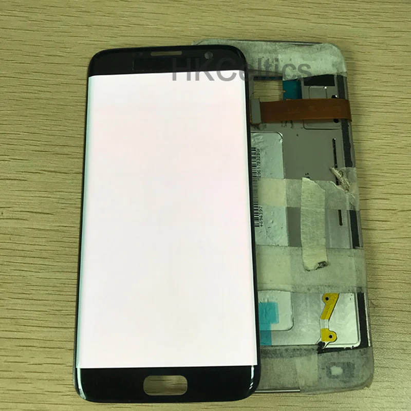 5," дюймовый сменный ЖК-дисплей для SAMSUNG S7 Edge Pantalla G935 G935F G935FD с рамкой