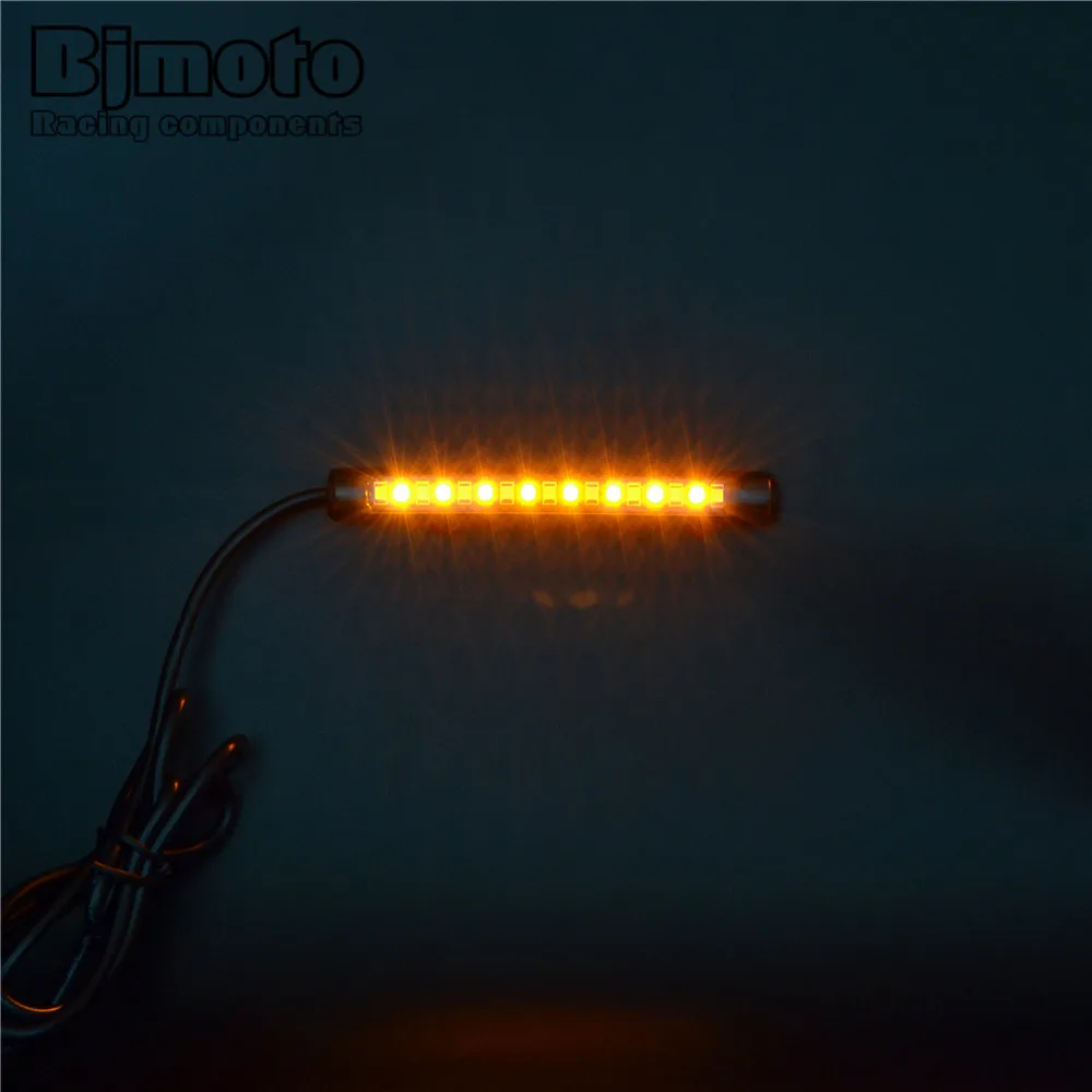 Универсальный светодиодный тормозной светильник для мотоцикла s с поворотным