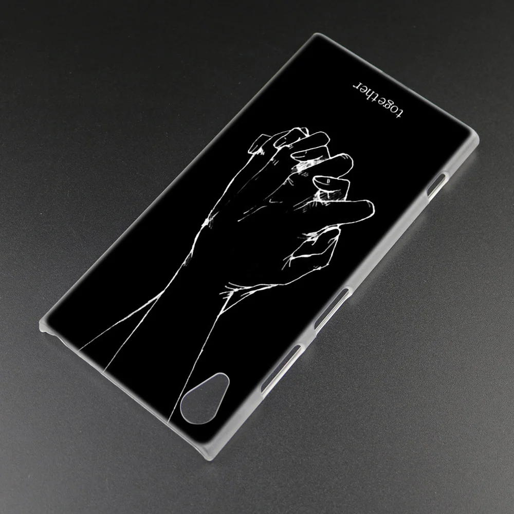 Чехол MLLSE с абстрактным рисунком для лица, модный Темный чехол для sony Xperia M4Aqua M5 E5 X XA XA1 XA2 Plus XA3 XZ XZ1 XZ2 Compact Z5 L1 L2 L3