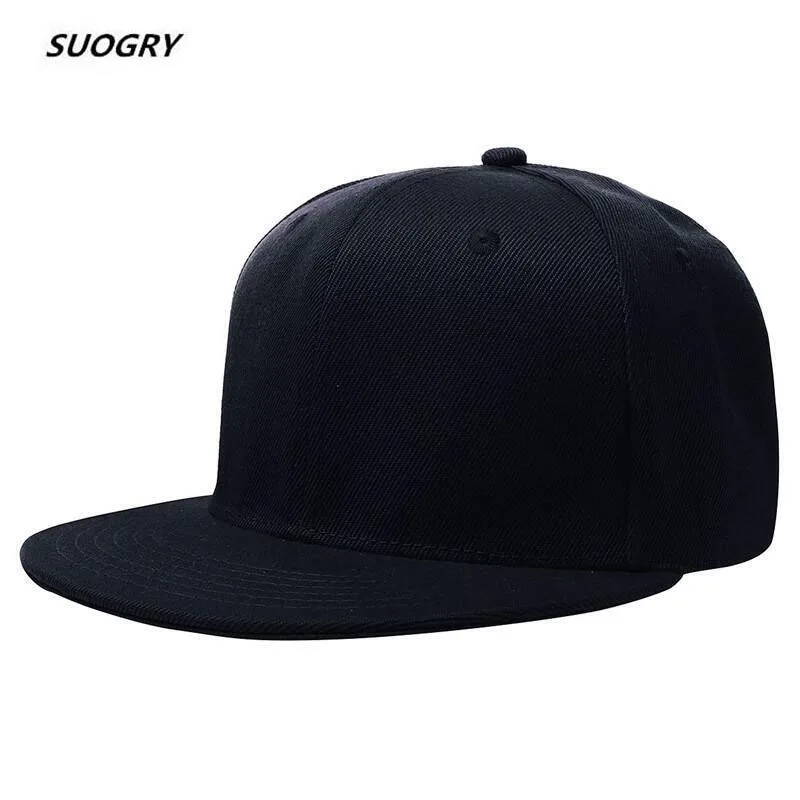 

Hot 2017 Brand New Snapback Cap Outdoor Cap Men and Women Adjustable Hip Hop Black Snap back Baseball Caps Hats Gorras