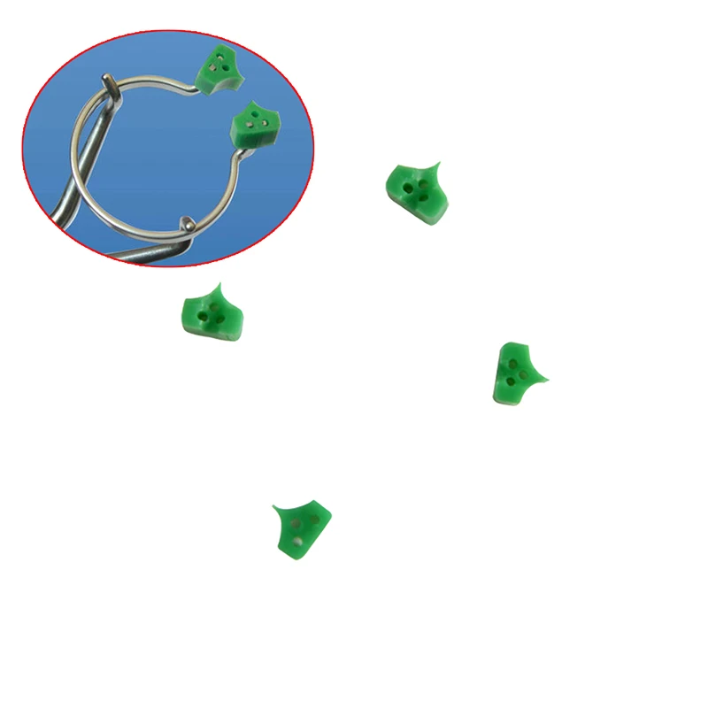 40 шт./пакет стоматологический силикон добавить на клинья резиновый TOR VM No 1 861