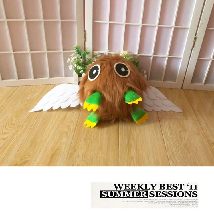 Yu-Gi-Oh! Kuriboh плюшевые куклы рис мягкую игрушку аниме юги Муто Монстр карточная игрушка YU-GI-OH AIBO Косплэй реквизит 35 см плюшевая подушка