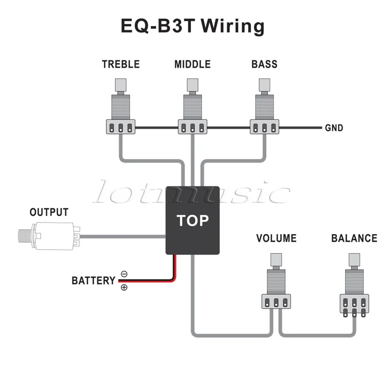 Belcat Top Quality Active EQ EQ-B3T Preamp Circuit For Bass Guitar Replacement | Спорт и развлечения