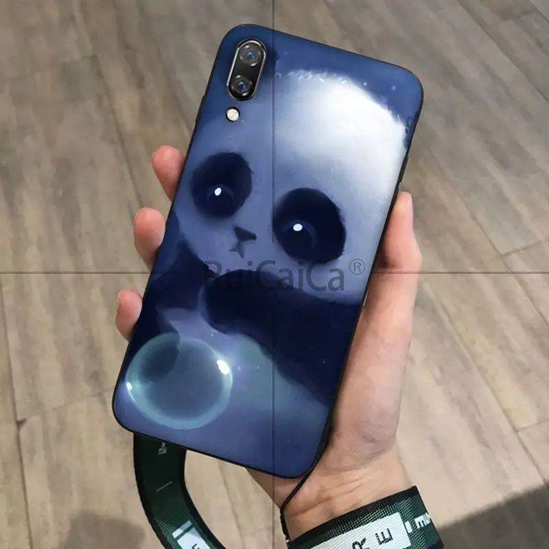 Ruicaica Милая панда DIY Роскошный Высокий протектор на конце чехол для Huawei P9 P10 Plus Mate9 10