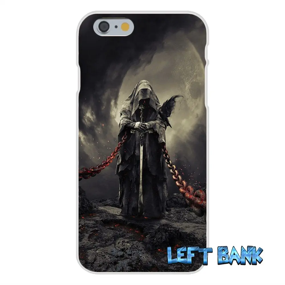 Grim reaper gothic death Мягкий Силиконовый ТПУ Прозрачный чехол для Samsung Galaxy A3 A5 A7 J1 J2 J3 J5 J7