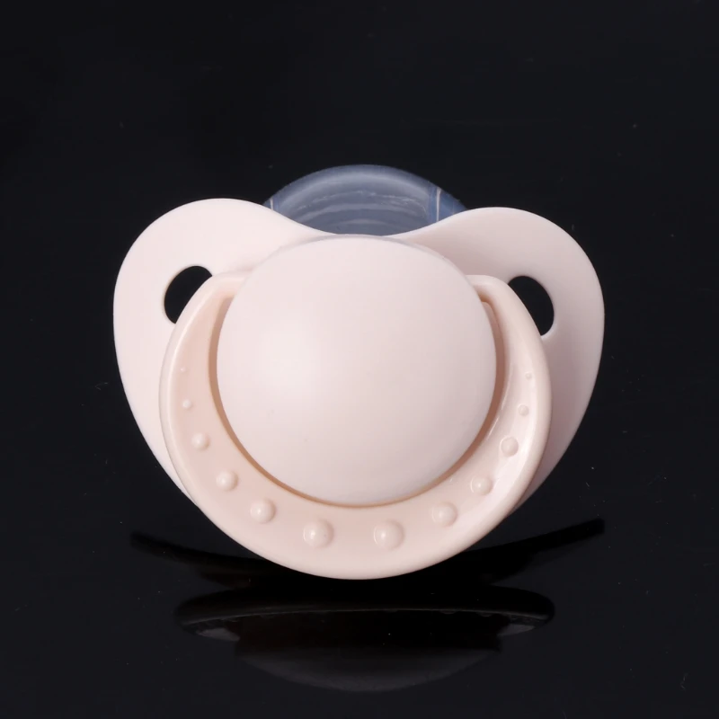 Соска пустышка для взрослых большого размера из пищевого силикона забавные