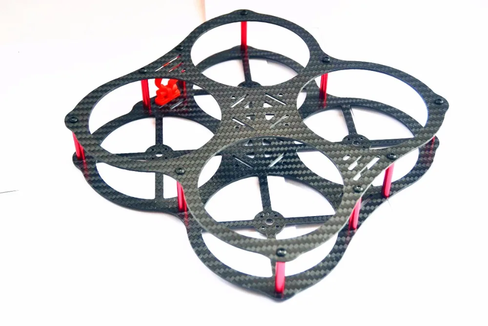 Высококачественный карбоновый/стеклянный мини 130 мм Рамка DIY FPV гоночный