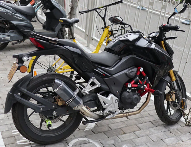 38 мм выхлопная труба для мотоцикла 125cc 150cc 160cc Dirt Pit Bike ATV для Honda Для Yamaha для Kawasaki