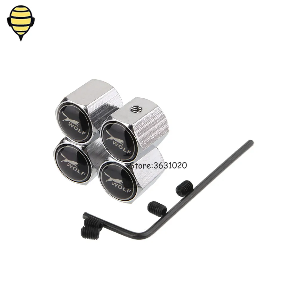 Стайлинга автомобилей Авто колесные диски Стикеры крышки стержня вентиля шины