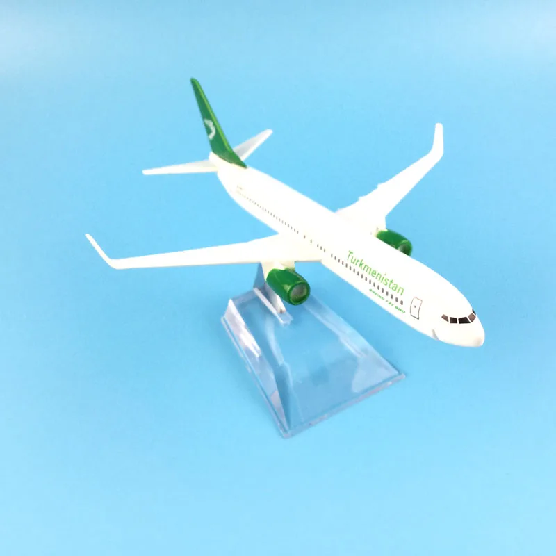 Бесплатная доставка 16 см модель самолета 737 800 из металлического сплава игрушки