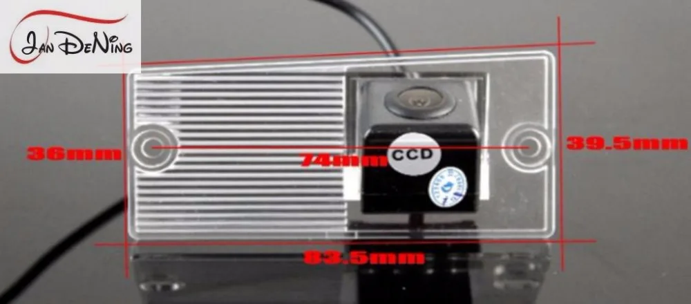 Автомобильная парковочная камера заднего вида JanDeNing HD CDD/камера