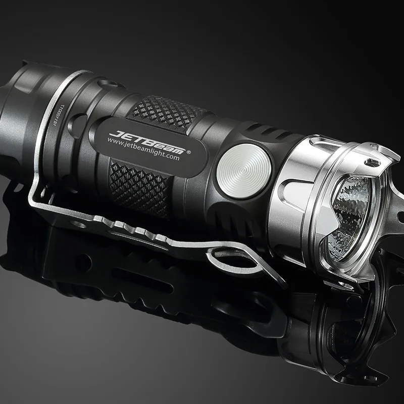 JETBEAM II PRO Mini LED Flashlight CREE XP-L HI 510 lumens for Self Defense with 1*CR123 Battery | Лампы и освещение