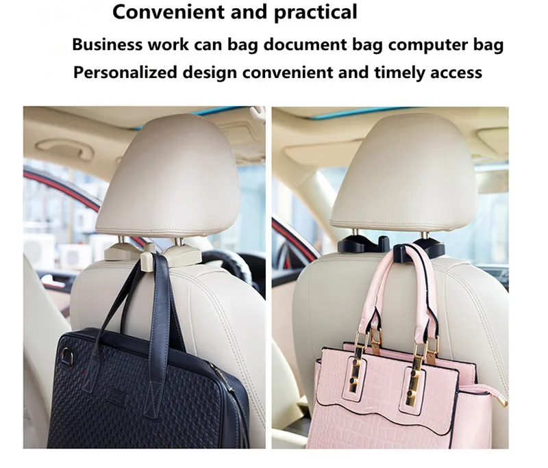 2 шт. автомобильный Стайлинг пластиковый мешок держатель для покупок крючок