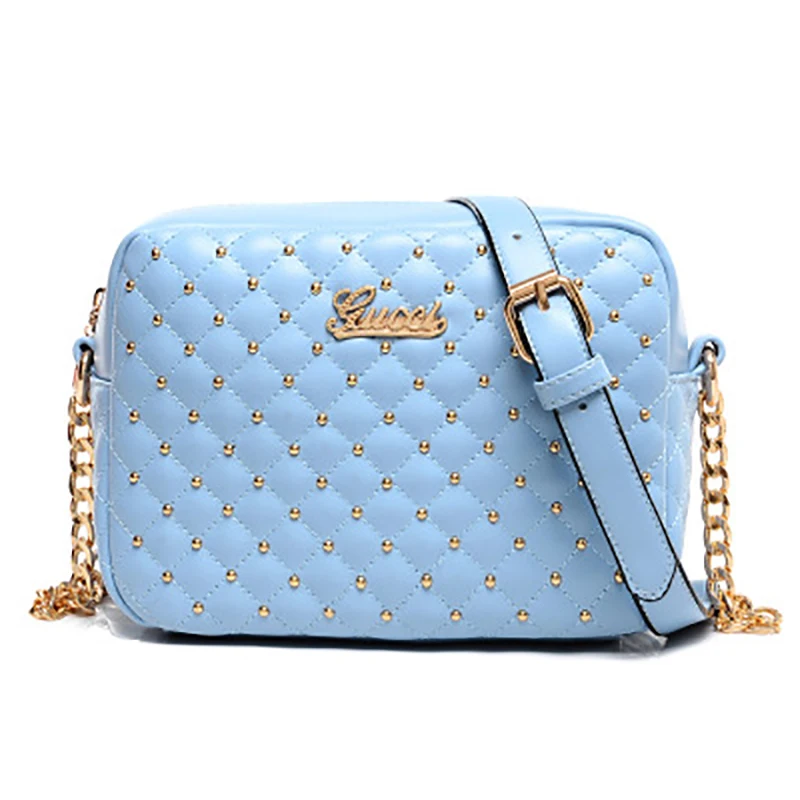 Модная женская сумка через плечо с заклепками Высококачественная дамская