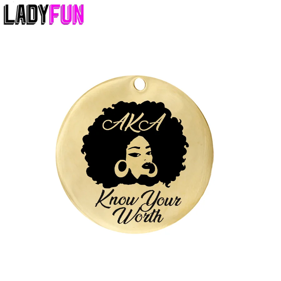 Подвеска из нержавеющей стали 25 мм 20 шт./лот|Шармы| |