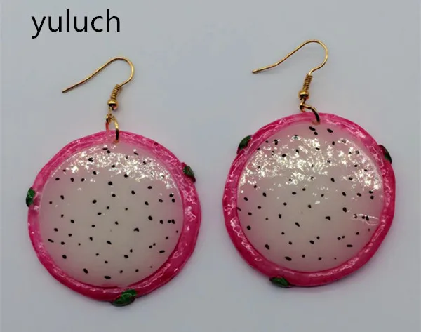Роскошные Модные серьги Pitaya новые аксессуары для фруктов|earrings fashion|fashion earringsearrings