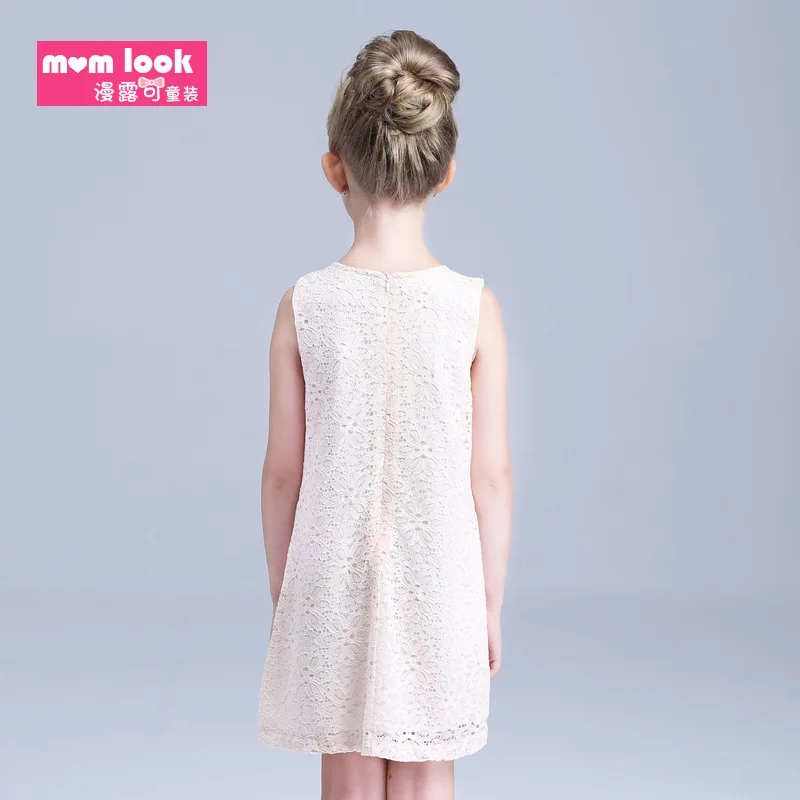 girls clothes dress 1250X0516O A special offer summer Kids Girls cotton sleeveless Korean princess on behalf of a child | Детская одежда