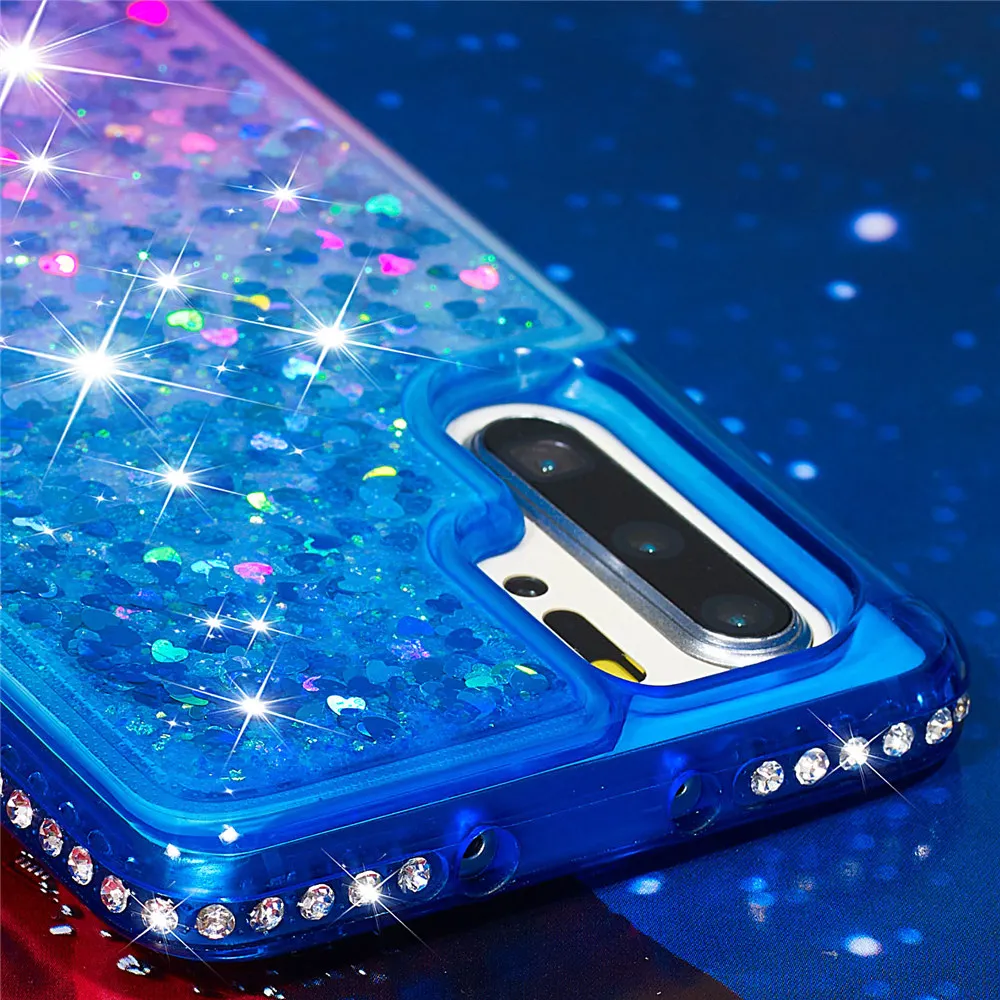 Для Huawei P30 Lite Pro Honor 10 8A Y6 Y7 P Smart Plus 2019 роскошный чехол с алмазным градиентом и