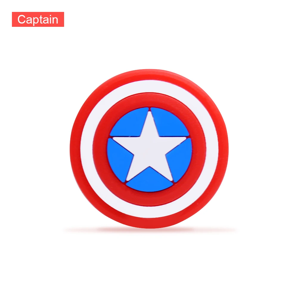 Captain Пакет милый мультфильм животное укуса кабель протектор для iphone держатель кабеля чомперы зарядное устройство провода Органайзер аксессуары для телефонов - Цвет: Captain