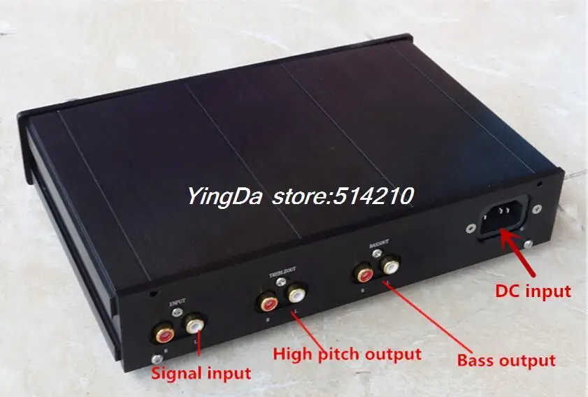 Linkwitz Riley электронный 2way кроссовер два разделить частот Hi Fi предусилитель|hifi