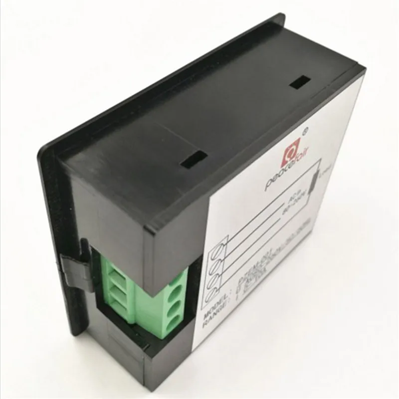 PEACEFAIR Voltage Meters PZEM-001 voltmeter ammeter ac 10a 80 ~ 260V AC voltage meter current Power Energy detector | Инструменты