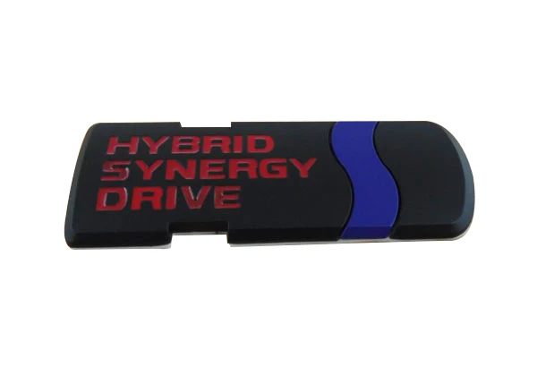 Авто Автомобиль Черный Красный Hybrid Synergy диск эмблема значок стикер|Наклейки на