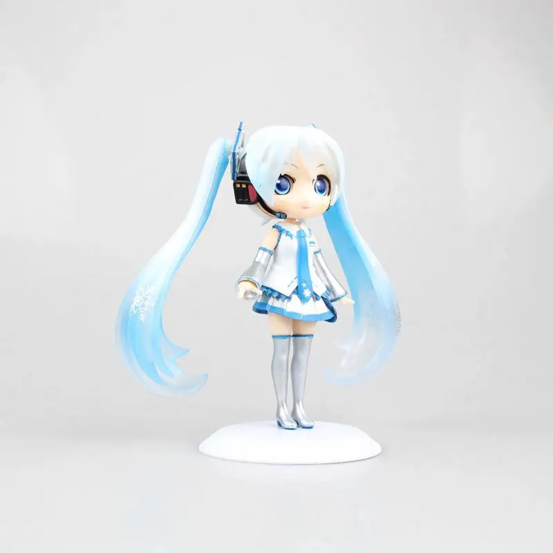 Hot Sale Snow Sakura Hatsune Miku Qposket Virtual Idol Vocaloid Cute Lovely Brithday Gift Banpresto Figure Figurine Toys | Игрушки и