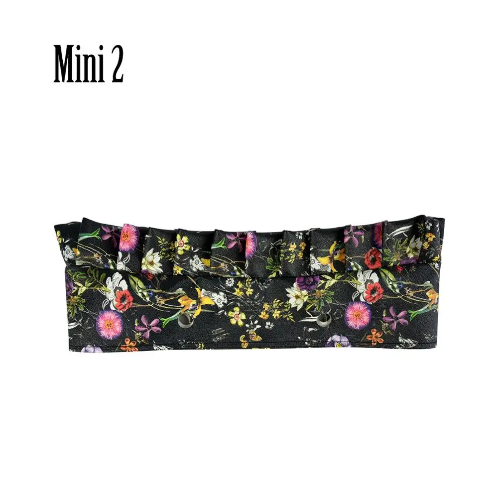 mini 2 Классический мини-Волан цветочный кожаный отделка для Obag O сумка аксессуар - Цвет: mini 2