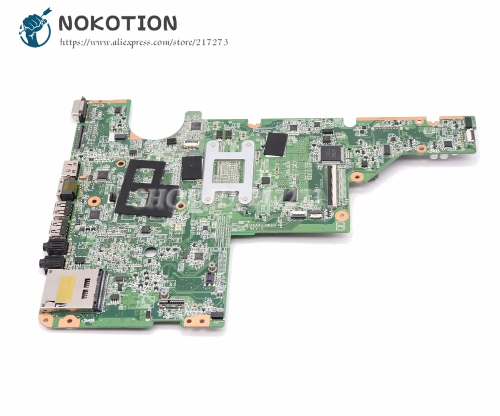 Материнская плата NOKOTION для ноутбука HP материнская Compaq G62 CQ62 основная процессора