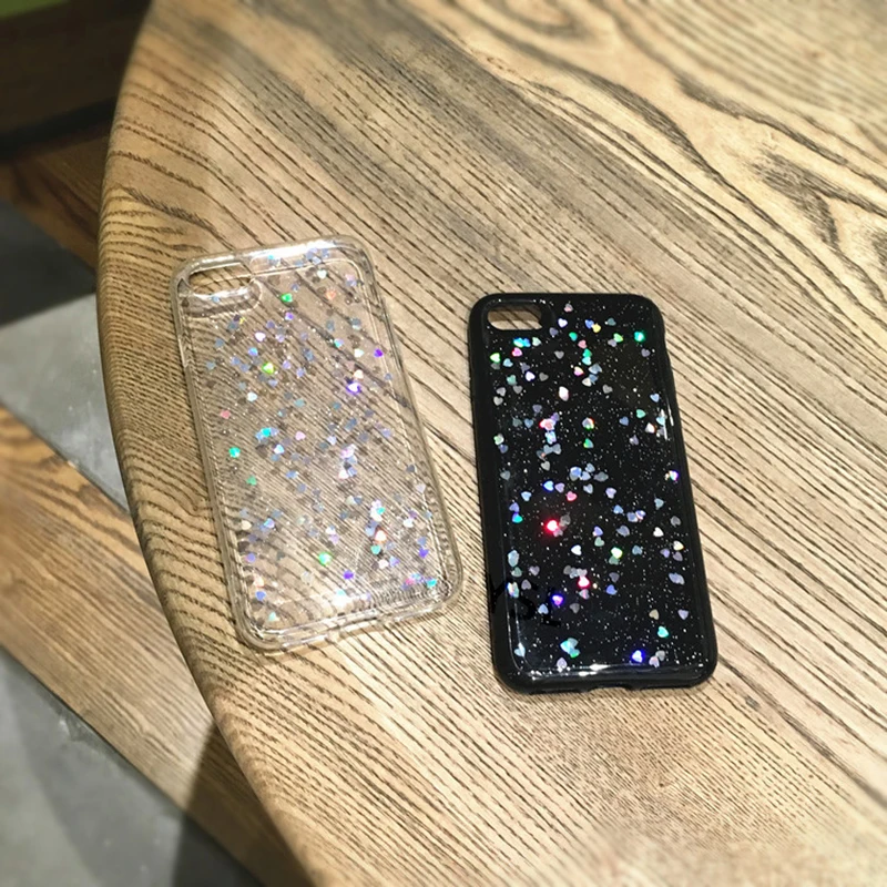 Роскошный мягкий пластиковый чехол с блестками чехол для huawei P8 P9 P10 плюс P20 Pro Nova 2i 3 3e P умная розетка на Honor 7A 7C 8 9 V10 Коврики 10 Lite чехол
