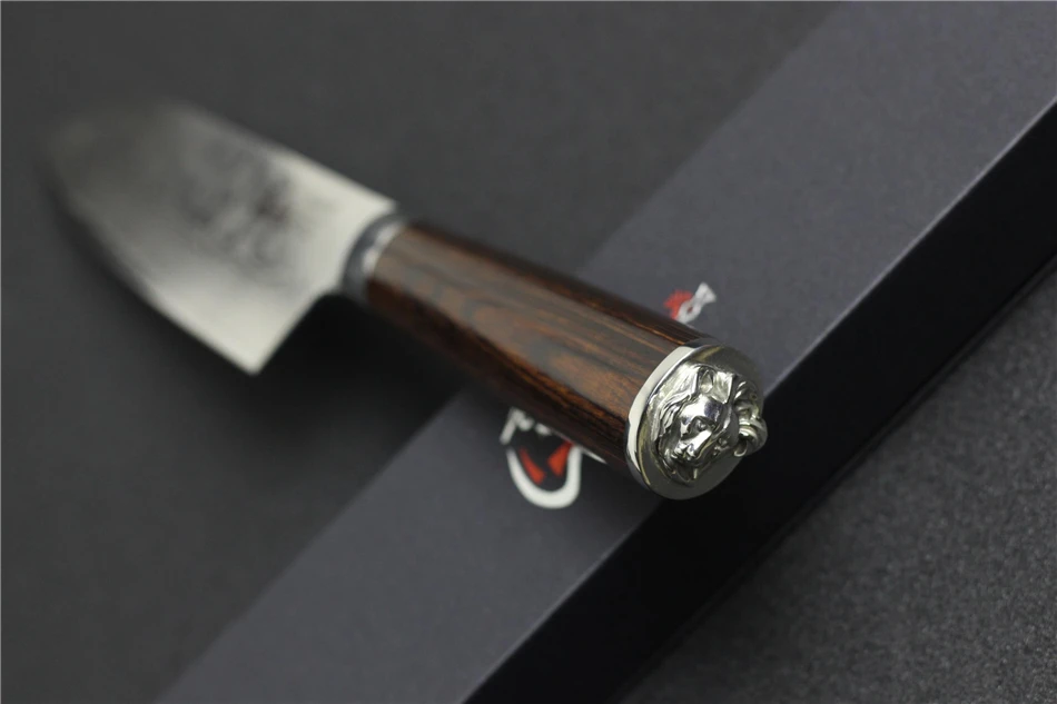HAOYE 7 дюймов, дамасский нож santoku японский кухонный нож для приготовления пищи перетасовки мясорубки susi резак роскошный подарок на новоселье