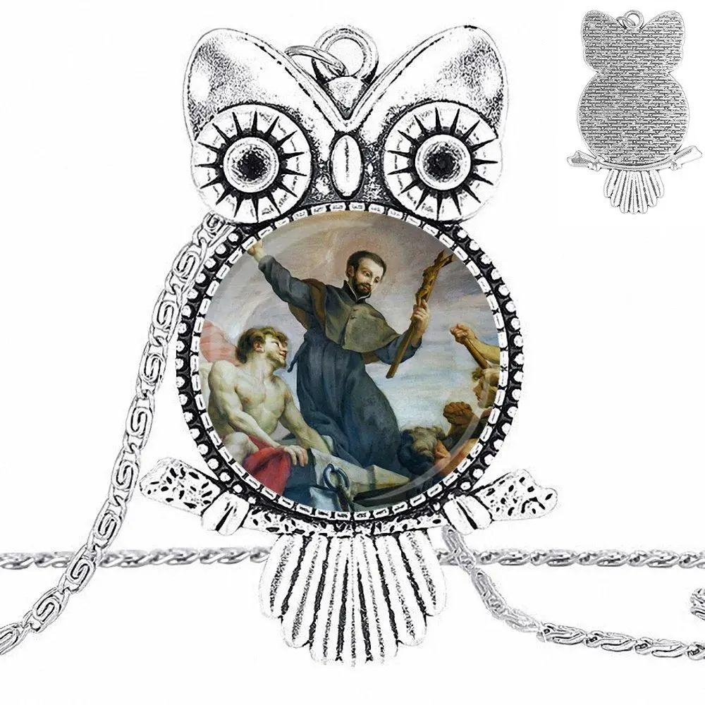 EJ глазурь Святого Френсиса религиозные веры для женщин Подарки мальчик дизайн