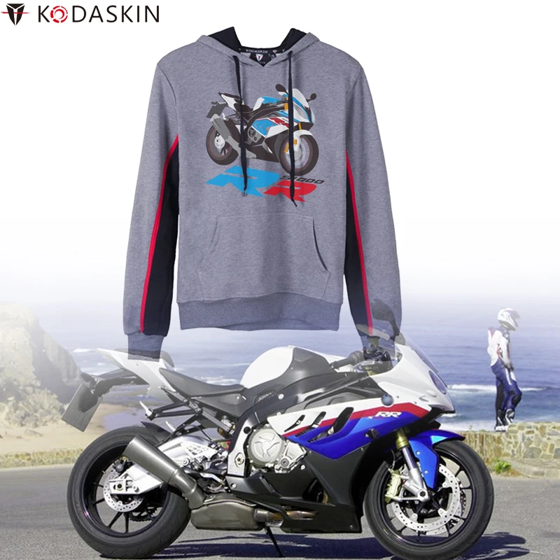 Мужские толстовки с капюшоном KODASKIN Racer модные куртки для мотогонок командные BMW