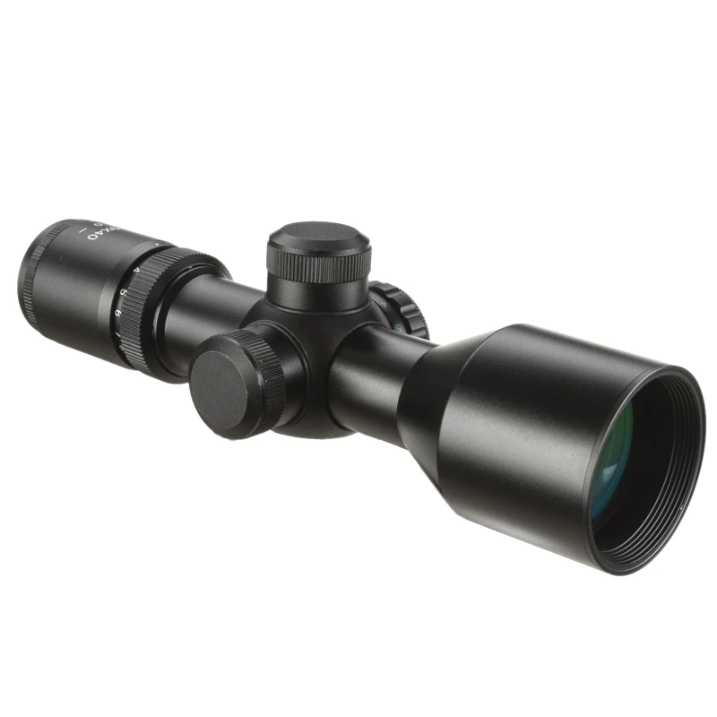 Тактический 3-9x40 компактный прицел Mildot/дальномер Сетка охотничьи оптические прицелы крест-волос сетка подходит для 11 мм/20 мм рейка