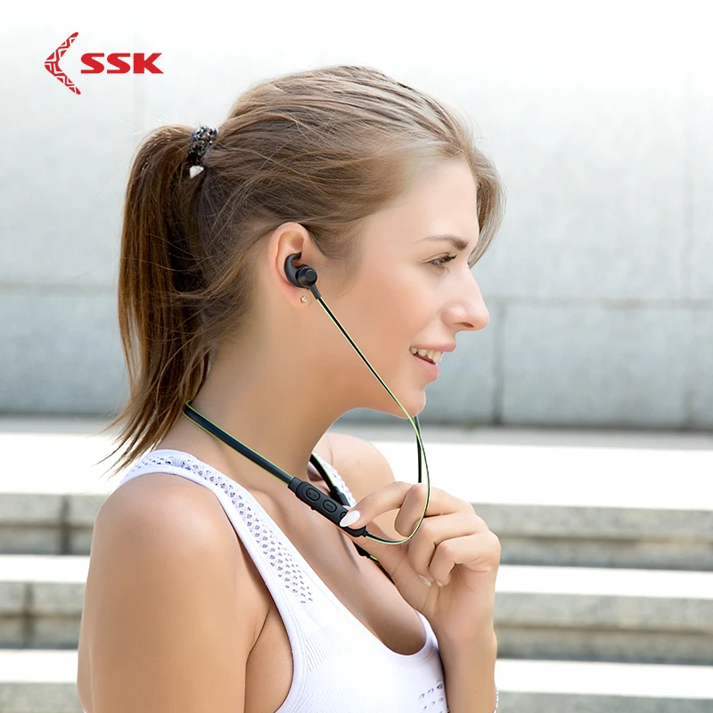 ССК магнитные Беспроводные Bluetooth 4 1 наушники спортивные гарнитура