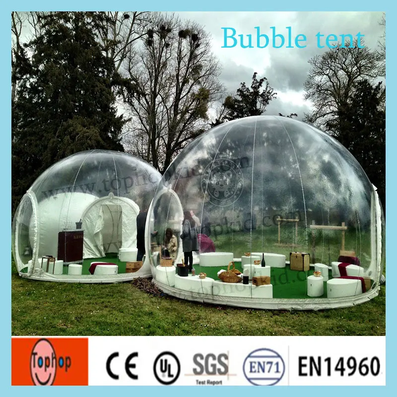 Надувная прозрачная палатка для отдыха и релаксации 2016|inflatables for sale|inflatable tent cleartent