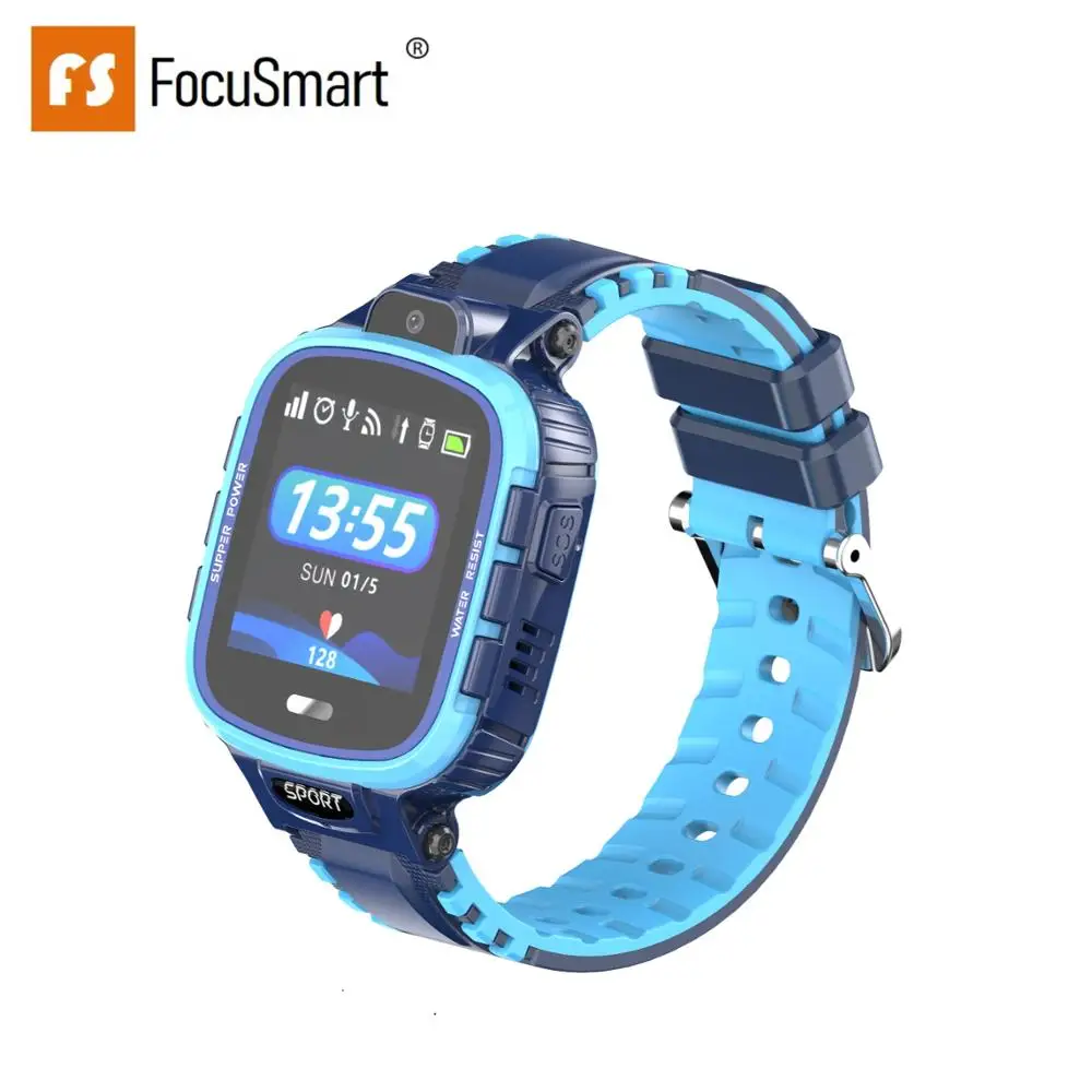 FocuSmart новинка 2019 TD 26 умный браслет детские часы фото подключение к сети видео