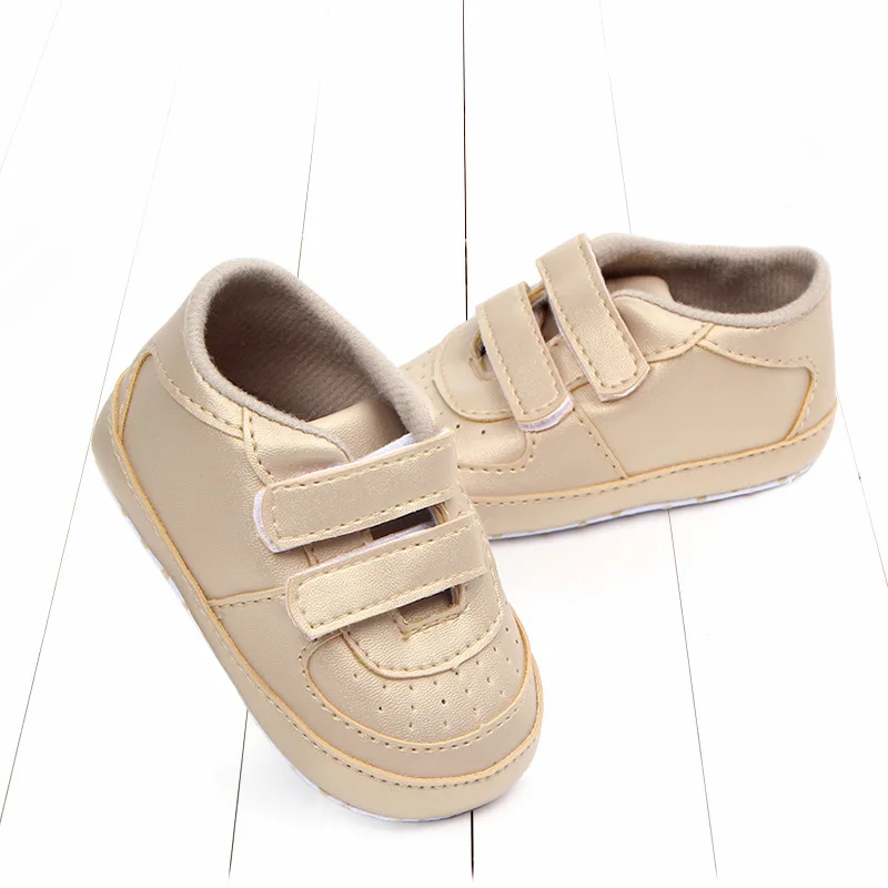 Baby shoes pu casual comfortable boys and girls toddler classic bow soft bottom non-slip baby boy's |