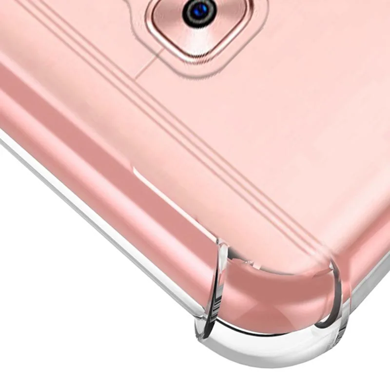 Для Samsung Galaxy Note 3 4 C5 C7 J2 Pro J7 A8 A6 Plus Duo J4 противоударный чехол прозрачный мягкий ТПУ