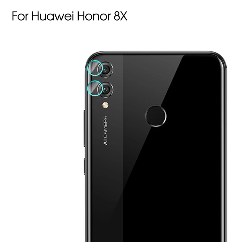 Задняя камера Len Защита экрана для Huawei Honor 8X Play 8C Note 10 9 Lite 9i Nova 4 3i 3E 2i HD стеклянная