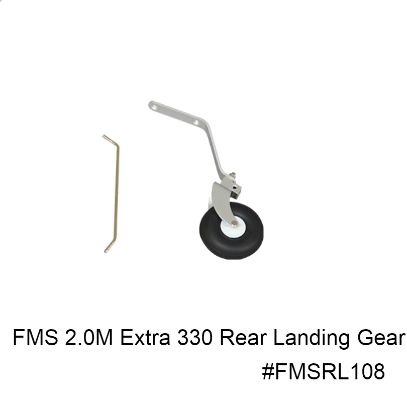 

FMS 2000mm 2.0m Extra 330 Rear Landing Gear Set FMSRL108 RC Airplane Plane Aircraft Model Hobby Avion Spare Parts Accessories