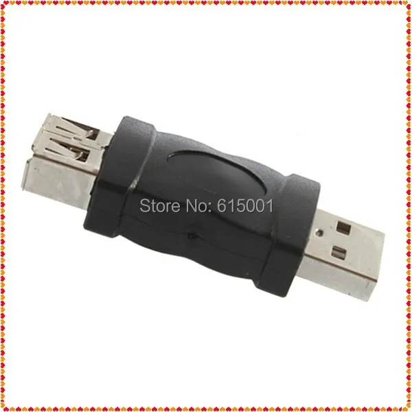 Новый 2 предмета Firewire IEEE 1394 6 Булавки женщина к USB 2.0 Мужской кабель адаптер разъем