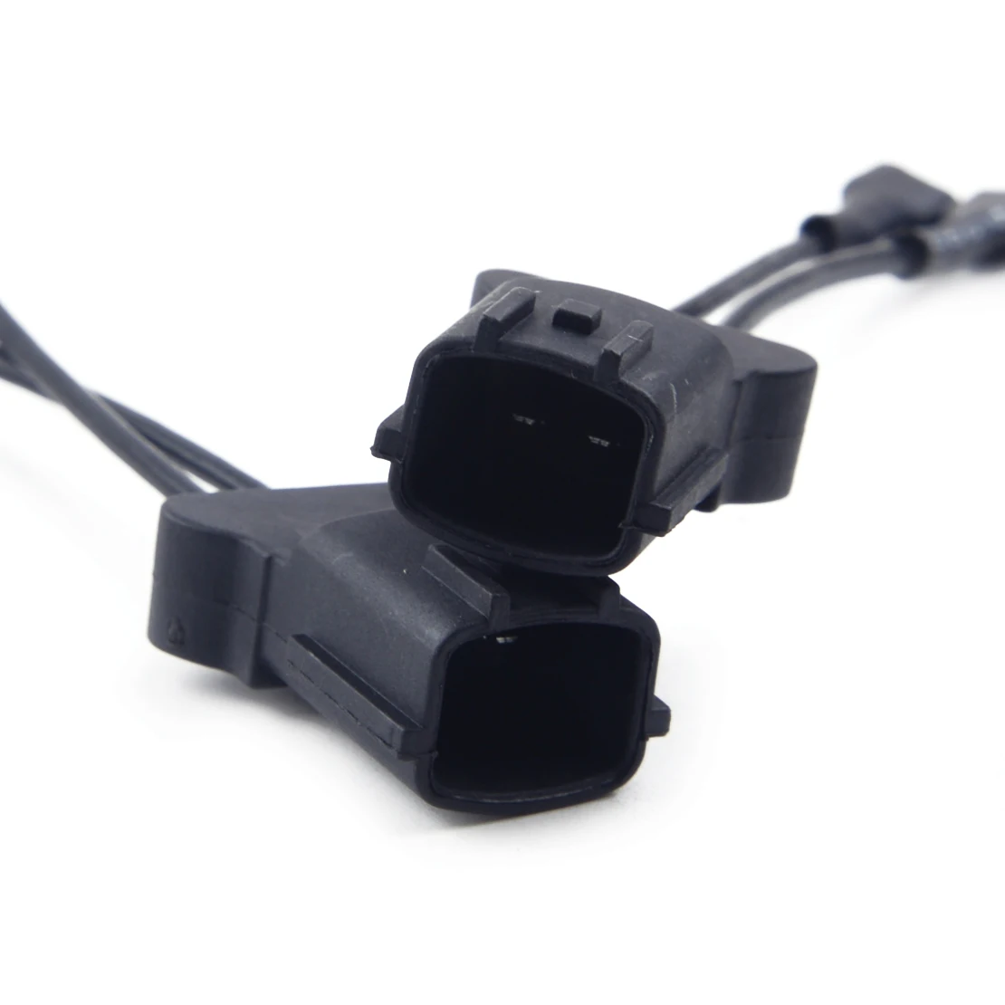 CITALL 2Pcs Car Horn Speaker Wiring Adapter Harness Pigtail Socket Black Plastic 11cm Length Fit for Hyundai | Автомобили и