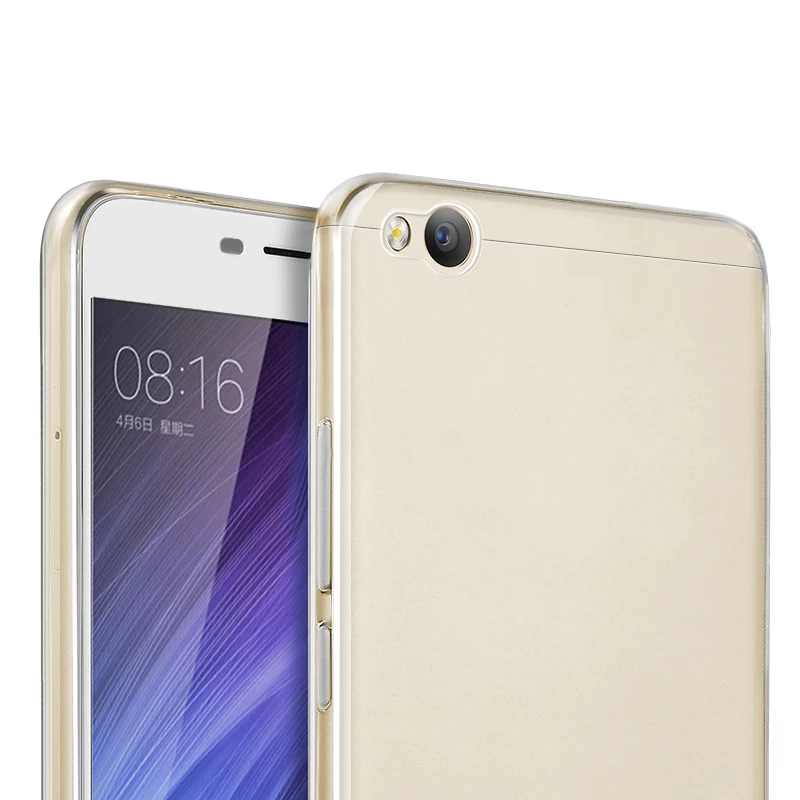 KaiNuEn luxury origine Transparent Clear Soft Back TPU Phone cover coque case for XiaoMi Redmi 4A 4 A redmi4A Silicone silicon |