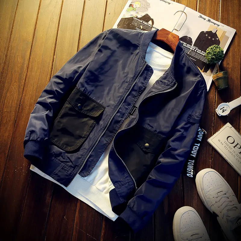 Мужское Новое весеннее пальто блестящая мужская приталенная куртка с