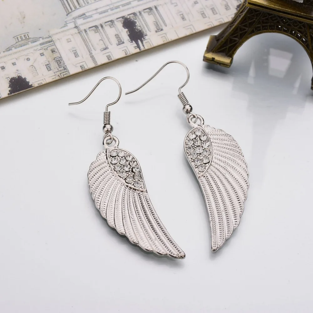 Модные элегантные женские серьги капельки с милым сердцем и маленькими