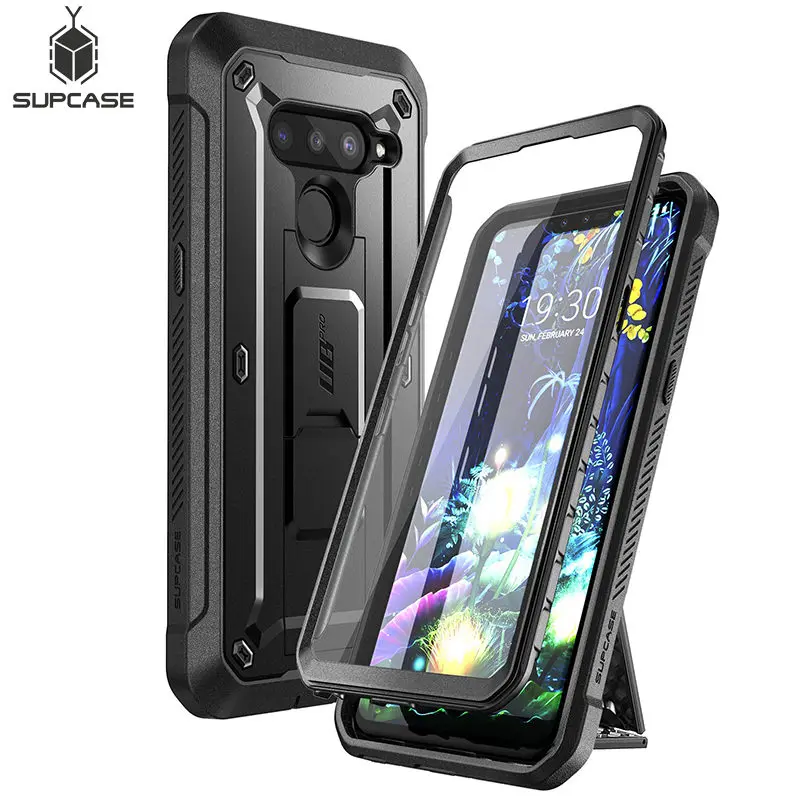 SUP чехол для LG V50/LG V50 ThinQ 5G (2019) UB Pro Heavy Duty полноразмерный прочная кобура Чехол со