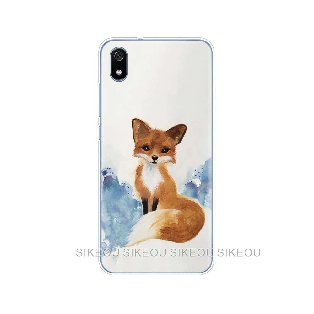 Силиконовый чехол для xiaomi redmi 7a, чехол s, полная защита, мягкая задняя крышка из ТПУ для redmi 7 a, бампер hongmi 7a, чехол для телефона - Color: 34591