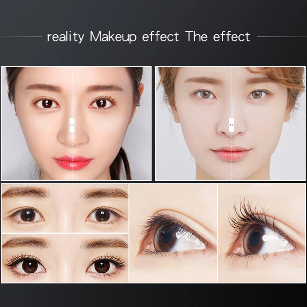 Популярная тушь для ресниц объем водостойкая удлиняющая толстая быстросохнущая